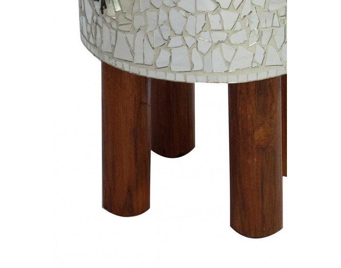 Табуретка EX Home модел Mozaika, Стъкло