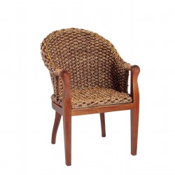 Стол EX Home модел Panda, Ратан, Масив - Трапезни столове