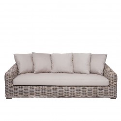 Диван EX Home модел Flores Kubu, Ратан - Градински Дивани и Пейки