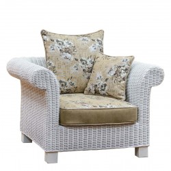 Фотьойл EX Home модел Regal, Бял - Градински Дивани и Пейки