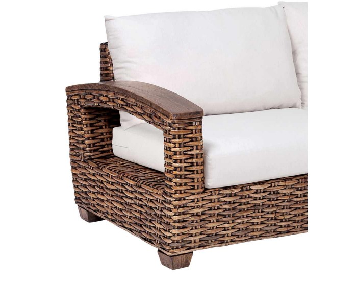Диван EX Home модел Paros Rustik, Ратан