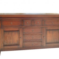 Бюфет EX Home модел Bergamo AK, Махагон масив - Шкафове, Витрини, Модулни секции