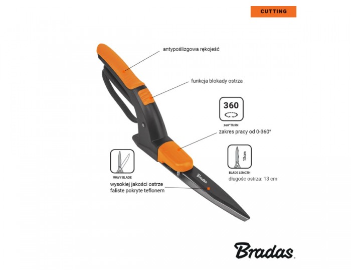 Ножица за трева V-SERIES 360